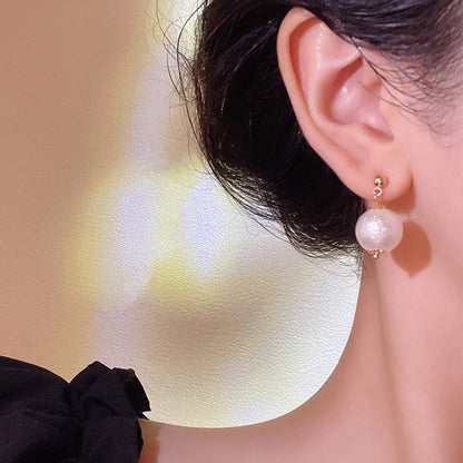 Earring Stud Pearl Niche HXEA1279