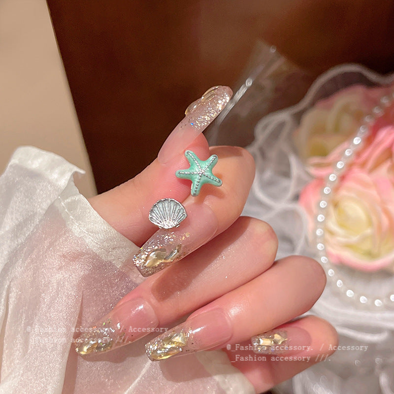 Earring Stud Exquisite Design Starfish Shell HXEA1788