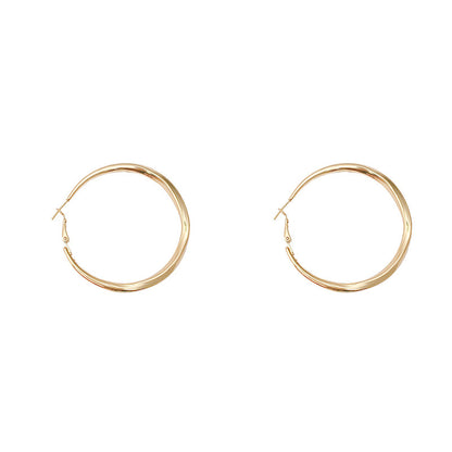 Earring Hoop Classic Circle HXEE2528
