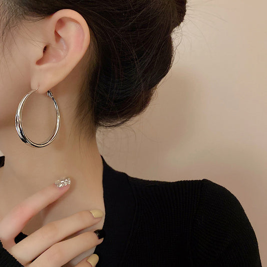 Earring Hoop Retro Classic HXEE4412