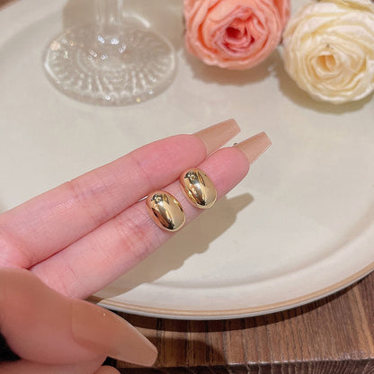 Earring Stud Simple Temperament Beanie HXEE5655