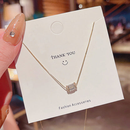 Necklace Crystal Small Pendant HXNX0570