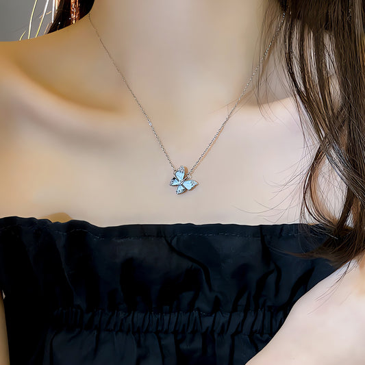 Necklace Mother of Pearl Butterfly HXNX1071