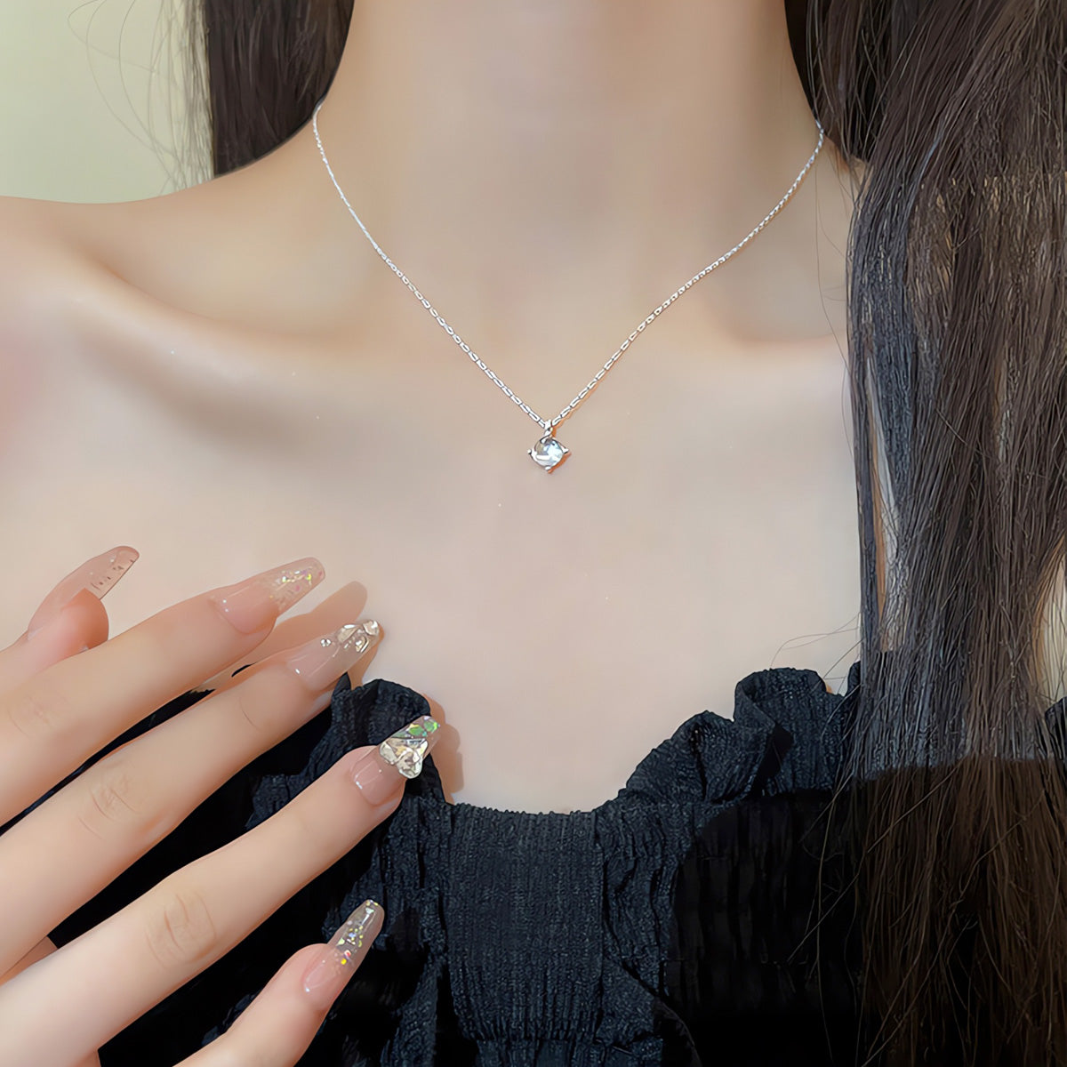 Necklace Cat's Eye HXNX1106