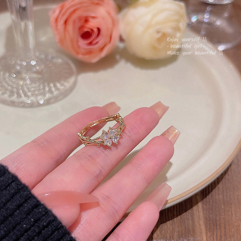 Ring Zircon Flower HXRJ0755