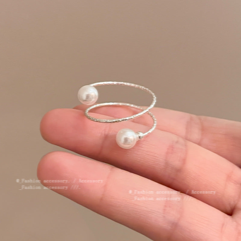 Ring Multi Layer Stacking Pearl HXRJ0937