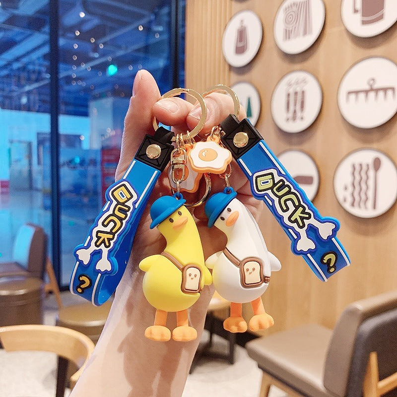 Gantungan Kunci Desain Kartun Lucu 3D Miki Mini Lotso Stitch Superhero Etc