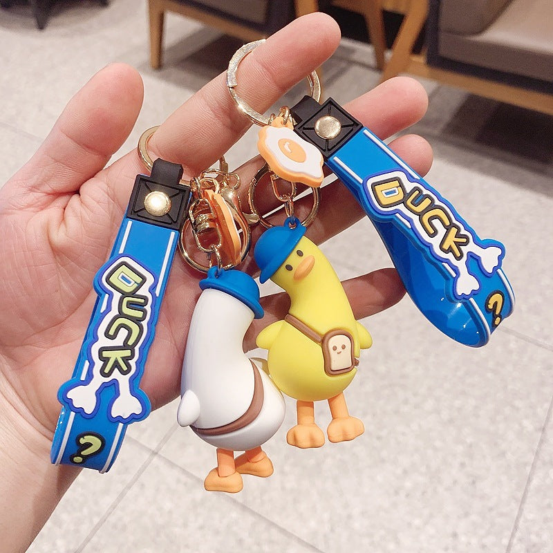 Gantungan Kunci Desain Kartun Lucu 3D Miki Mini Lotso Stitch Superhero Etc