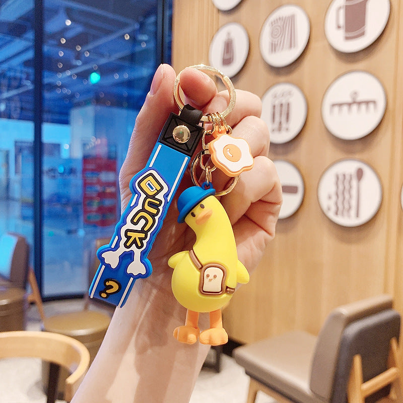 Gantungan Kunci Desain Kartun Lucu 3D Miki Mini Lotso Stitch Superhero Etc