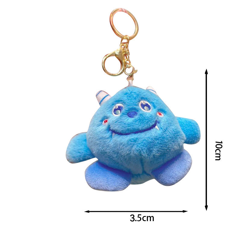 Gantungan Kunci Tas Boneka Karakter Monster Alien Lucu Ganci Keychain