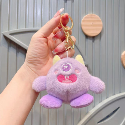 Gantungan Kunci Tas Boneka Karakter Monster Alien Lucu Ganci Keychain