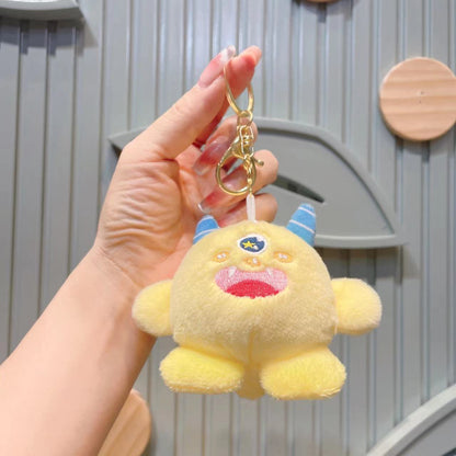 Gantungan Kunci Tas Boneka Karakter Monster Alien Lucu Ganci Keychain