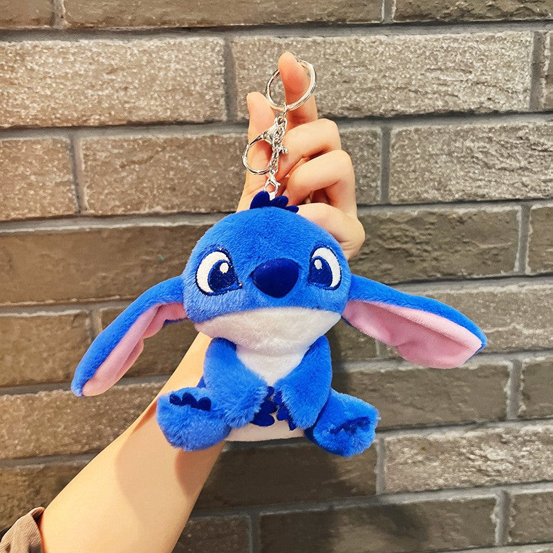 Gantungan Kunci Tas Boneka Karakter Stitch Lotso Stella Kabi Gemas Lucu Ganci Keychain