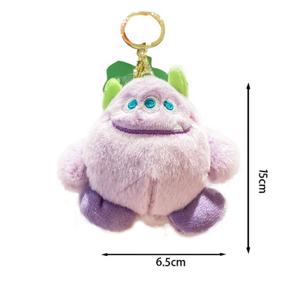 Gantungan Kunci Tas Boneka Karakter Monster Alien Lucu Ganci Keychain