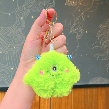 Gantungan Kunci Tas Boneka Karakter Monster Alien Lucu Ganci Keychain