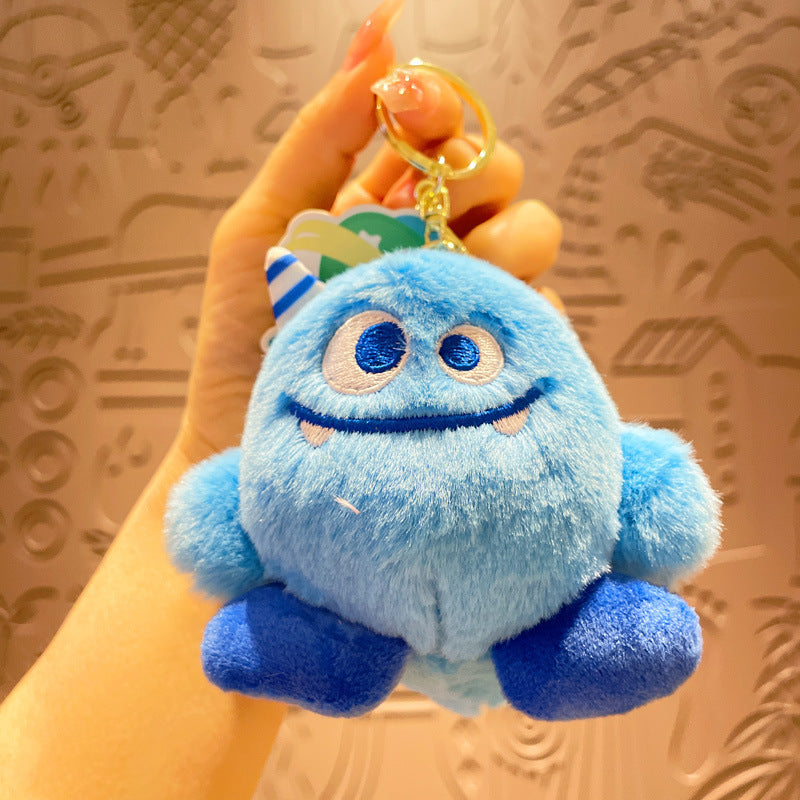 Gantungan Kunci Tas Boneka Karakter Monster Alien Lucu Ganci Keychain