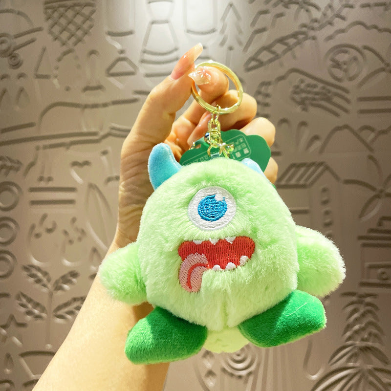 Gantungan Kunci Tas Boneka Karakter Monster Alien Lucu Ganci Keychain