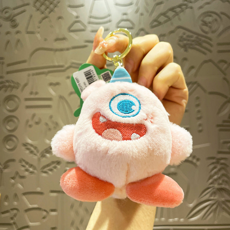 Gantungan Kunci Tas Boneka Karakter Monster Alien Lucu Ganci Keychain