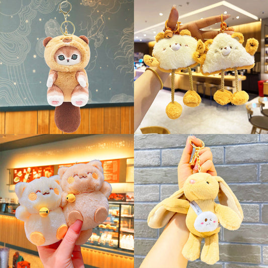 Gantungan Kunci Tas Boneka Animal Binatang Hewan Lucu Ganci Keychain