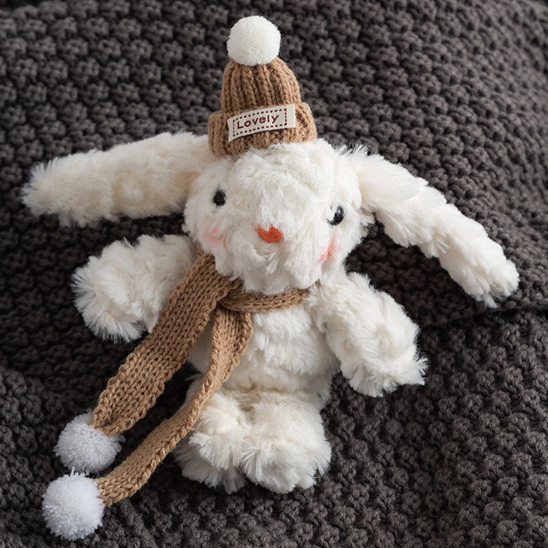 Gantungan Kunci Tas Boneka Karakter Kelinci Plush Doll Keychain Premium Bulu Halus