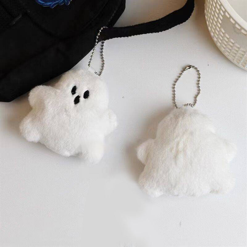 Boneka Hantu Putih Halloween Gantungan Kunci Bag Charm MCE46112