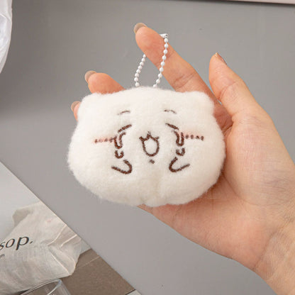 Gantungan Kunci Boneka Squeaky Cute Bear Star Beruang Bintang Pendant Bag Charm Keychain MCE4936
