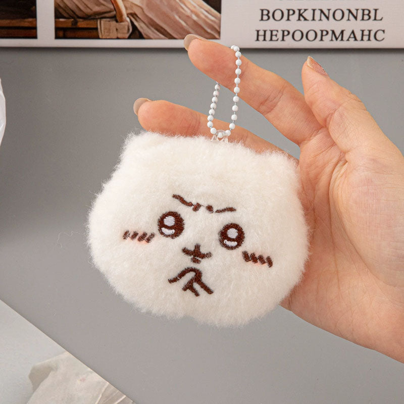 Gantungan Kunci Boneka Squeaky Cute Bear Star Beruang Bintang Pendant Bag Charm Keychain MCE4936