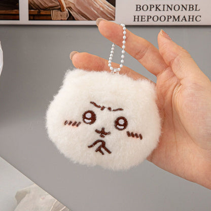 Gantungan Kunci Boneka Squeaky Cute Bear Star Beruang Bintang Pendant Bag Charm Keychain MCE4936