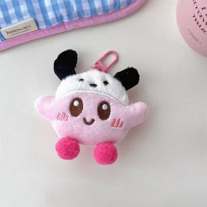 Gantungan Kunci Tas Boneka Karakter Kirby Plush Doll Keychain Kabi