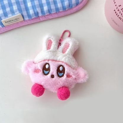 Gantungan Kunci Tas Boneka Karakter Kirby Plush Doll Keychain Kabi