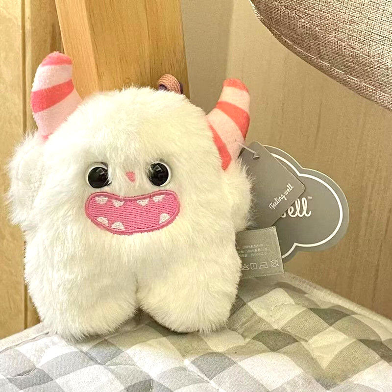 Gantungan Kunci Tas Boneka Karakter Monster Alien Lucu Ganci Keychain