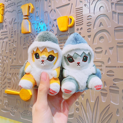 Gantungan Kunci Tas Boneka Mofusand Cat Kucing Kostum Lucu Ganci Costume Cat Keychain