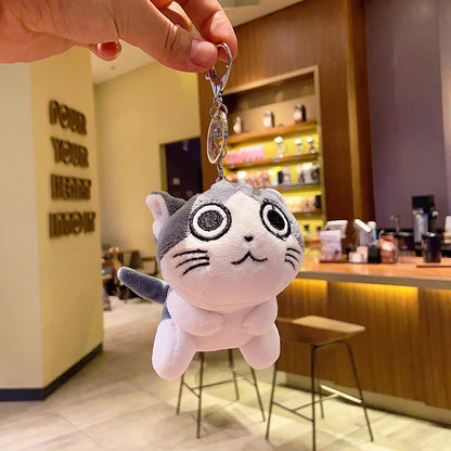 Gantungan Kunci Tas Boneka Kucing Jepang Mata Besar Ganci Chi Cat Keychain