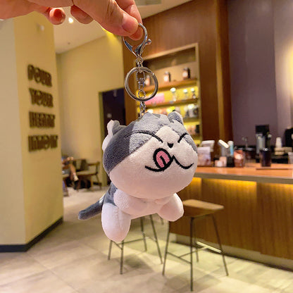 Gantungan Kunci Tas Boneka Kucing Jepang Mata Besar Ganci Chi Cat Keychain