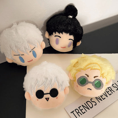 Gantungan Boneka Jujutsu Kaisen Gojo Geto Nanami Satoru Doll Keychain Bag Charm KCE5215