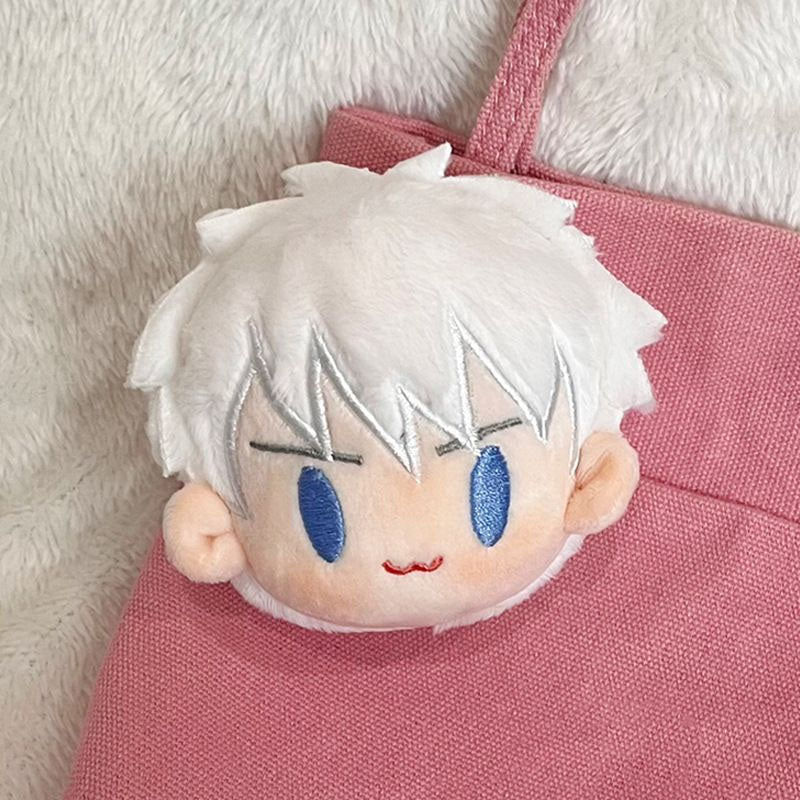 Gantungan Boneka Jujutsu Kaisen Gojo Geto Nanami Satoru Doll Keychain Bag Charm KCE5215