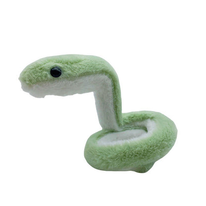 Boneka Maskot Tahun Ular Lucu Simulasi Snake Mainan Kreatif Dapat Dililitkan ke Tangan