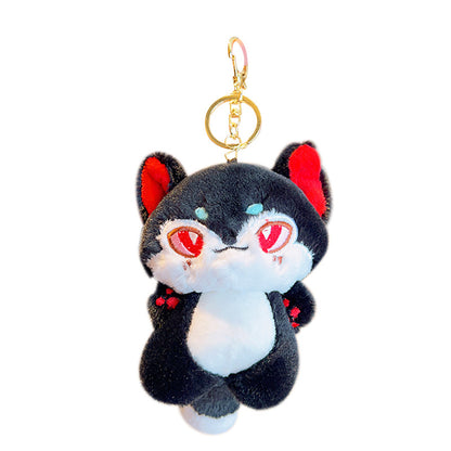 Gantungan Kunci Tas Boneka Hewan Rubah Lucu Ganci Fox Animal Keychain