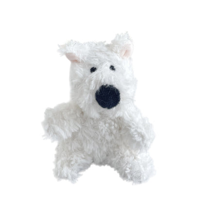Gantungan Kunci Boneka Anjing Tintin White Terrier Dog Plush Keychain KCE8031