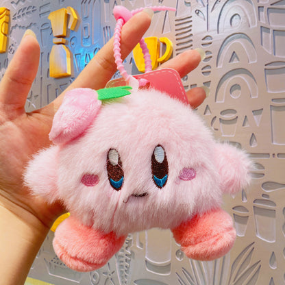 Gantungan Kunci Tas Boneka Karakter Kirby Plush Doll Keychain Kabi