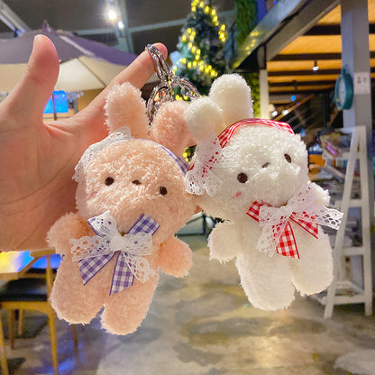 Gantungan Kunci Tas Boneka Karakter Kelinci Plush Doll Keychain Rabbit