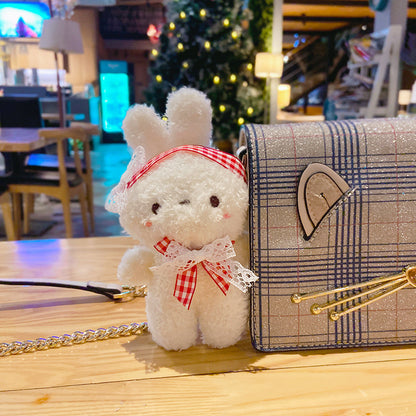 Gantungan Kunci Tas Boneka Karakter Kelinci Plush Doll Keychain Rabbit