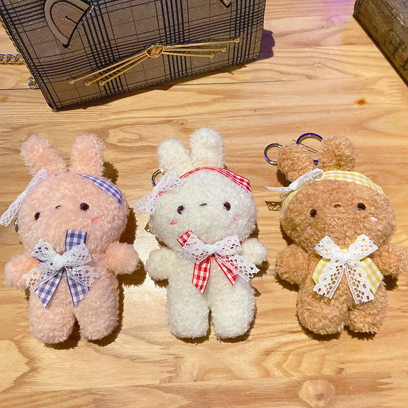 Gantungan Kunci Tas Boneka Karakter Kelinci Plush Doll Keychain Rabbit
