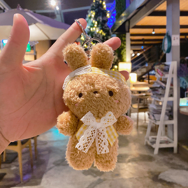 Gantungan Kunci Tas Boneka Karakter Kelinci Plush Doll Keychain Rabbit