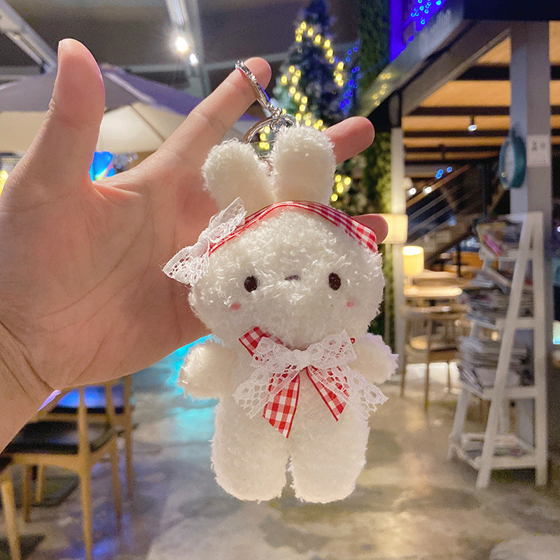 Gantungan Kunci Tas Boneka Karakter Kelinci Plush Doll Keychain Rabbit