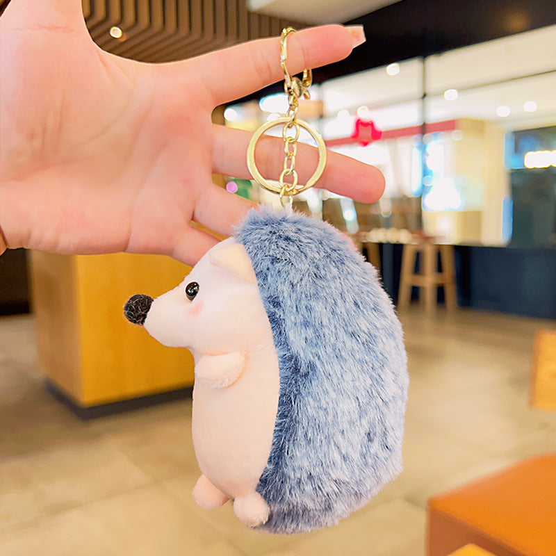 Gantungan Kunci Tas Boneka Karakter Landak Plush Doll Keychain Hedgehog