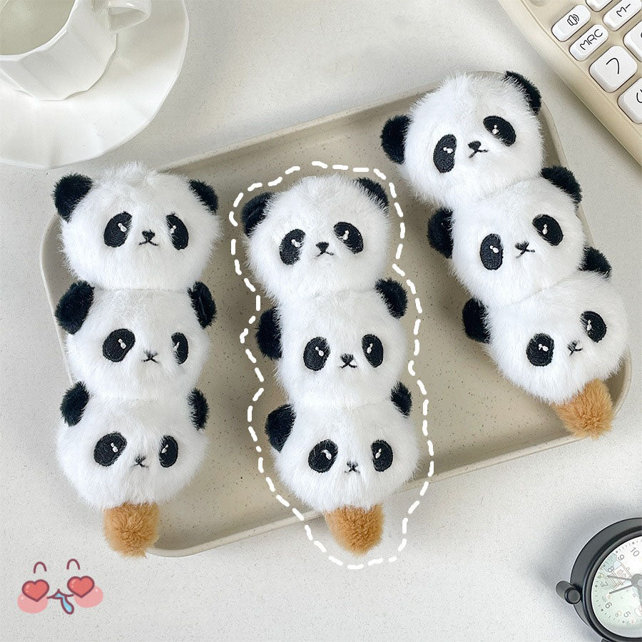 Gantungan Kunci Boneka Sate Panda Tanghulu Bag Plush Keychain KCE8765