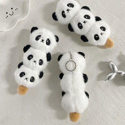 Gantungan Kunci Boneka Sate Panda Tanghulu Bag Plush Keychain KCE8765
