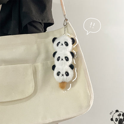 Gantungan Kunci Boneka Sate Panda Tanghulu Bag Plush Keychain KCE8765