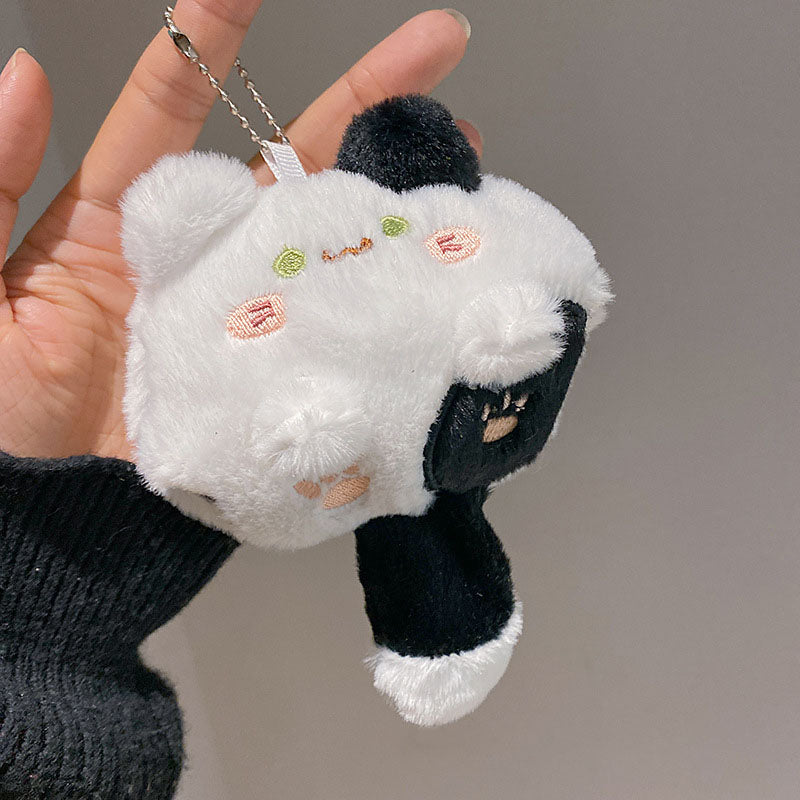 Boneka Kucing Ekor Besar Gantungan Kunci Lucu Big Tail Cat Bag Charm MCEW7877
